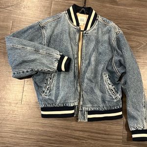 BDG Denim Bomber Jacket